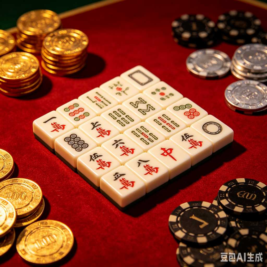 mahjong rule card included